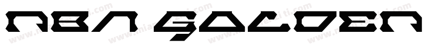 NBA Golden State Warriors Regular字体转换